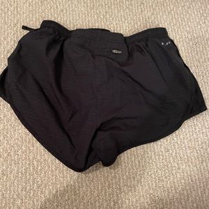 black nike shorts